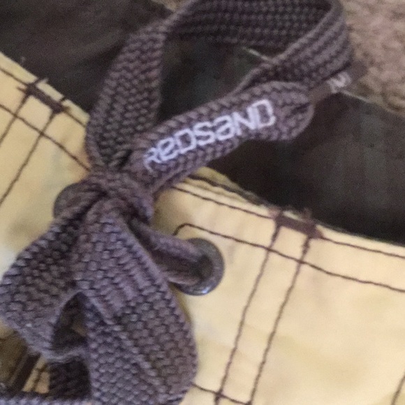 Red Sand Swim Trunks - Picture 3 of 6